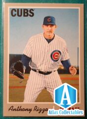 2019 Topps Heritage Anthony Rizzo #406 SP Chicago Cubs